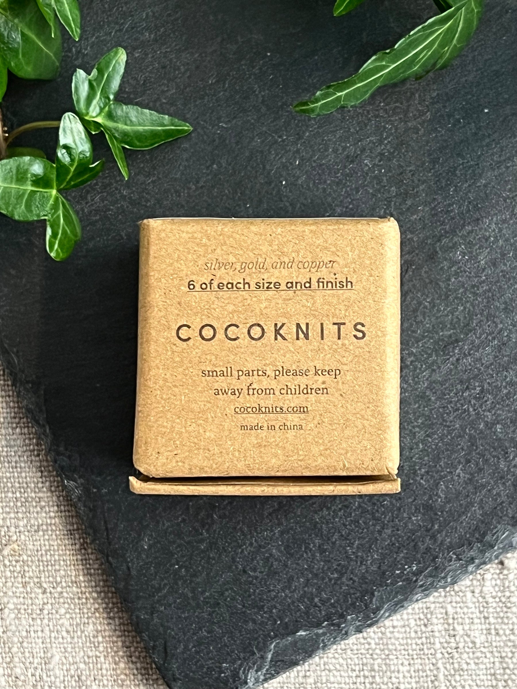 Stitch Markers Precious Metals - Cocoknits