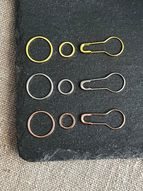 Stitch Markers Precious Metals - Cocoknits