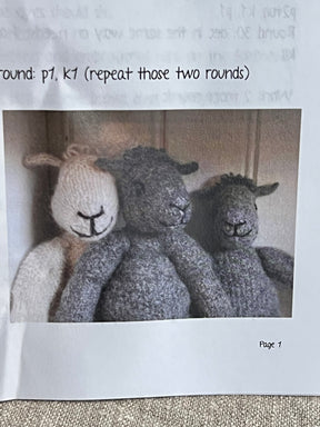 Ull-Rik Värmlands sheep - mönster på engelska!