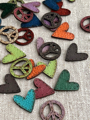 Peace & Love - Lädermärke Peacemärke