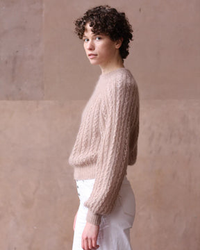 Vaffelsweater - Knitting for Olive