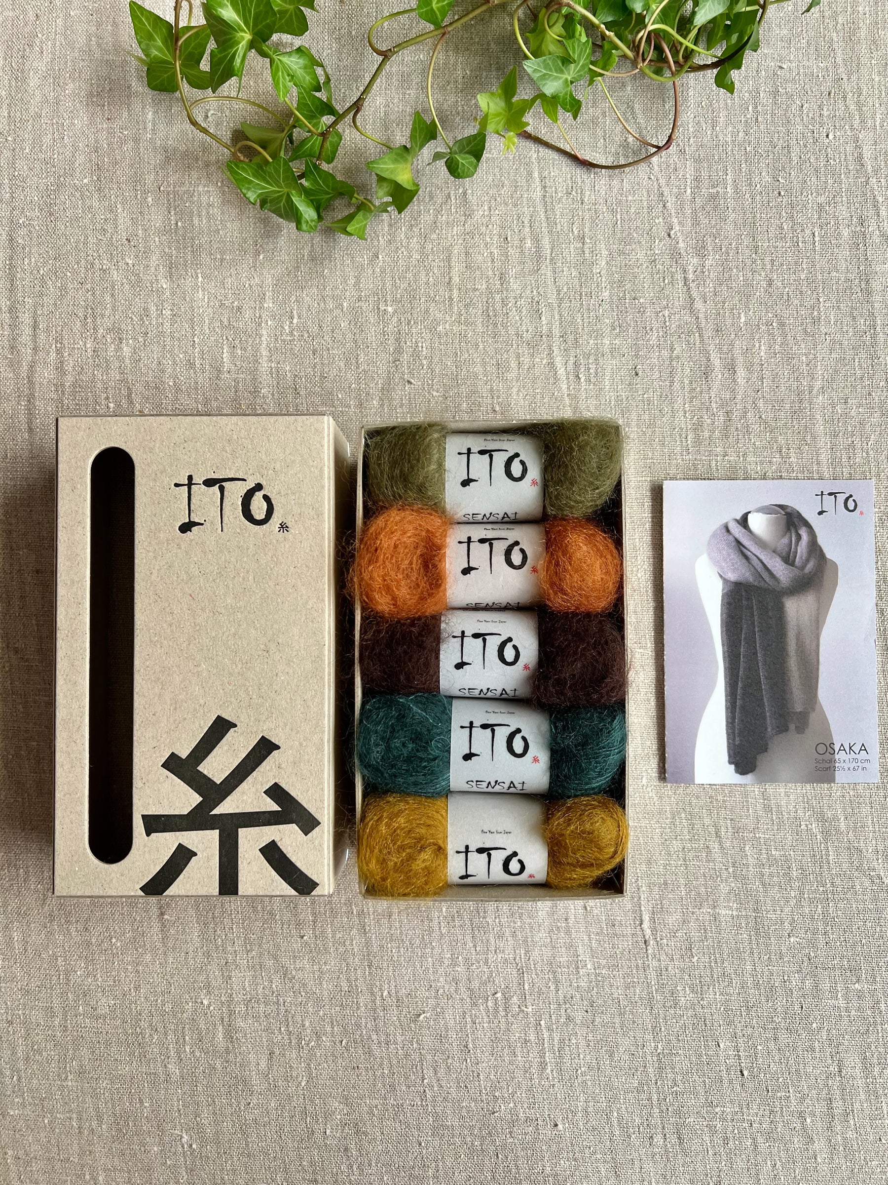 Osaka Shawl kit - ITO Sensai