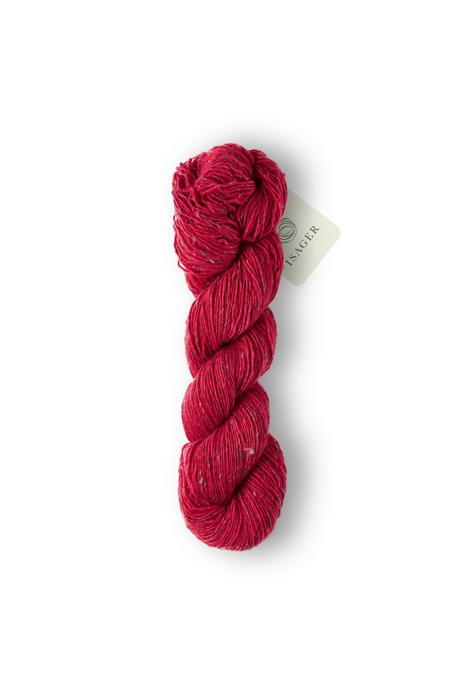 Isager Tweed Raspberry