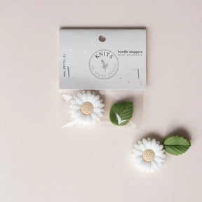 Stickstoppar / Needlestopper Sunflower - KNITS by Cindy Ekman