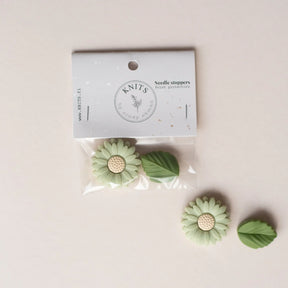 Stickstoppar / Needlestopper Sunflower - KNITS by Cindy Ekman