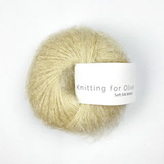 Dusty Banana/ Støvet Banan - Soft Silk Mohair