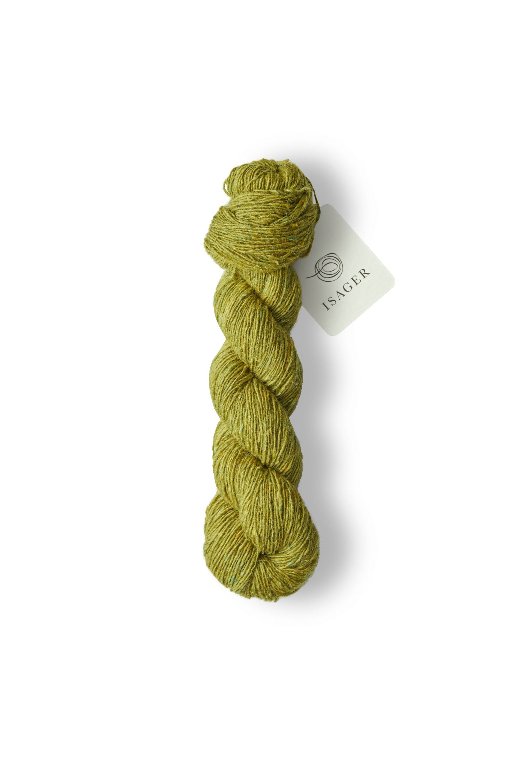 Isager Tweed Lime