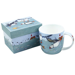 Mugg -  Diving Puffins - Emma Ball
