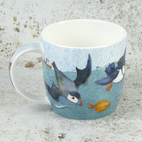 Mugg -  Diving Puffins - Emma Ball