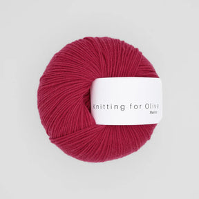 Raspberry red/Hallonröd - Merino