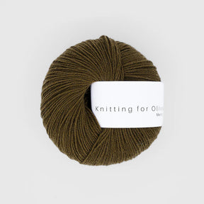 Olive brown / Olivbrun l- Merino