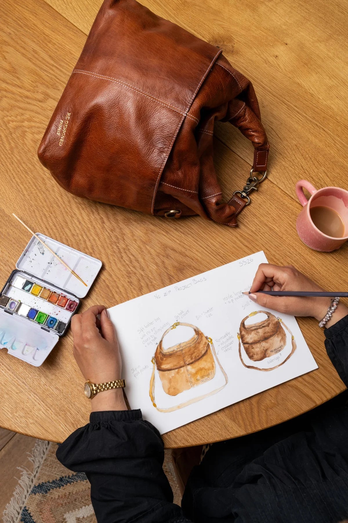 Redesigned Project 100 - walnut