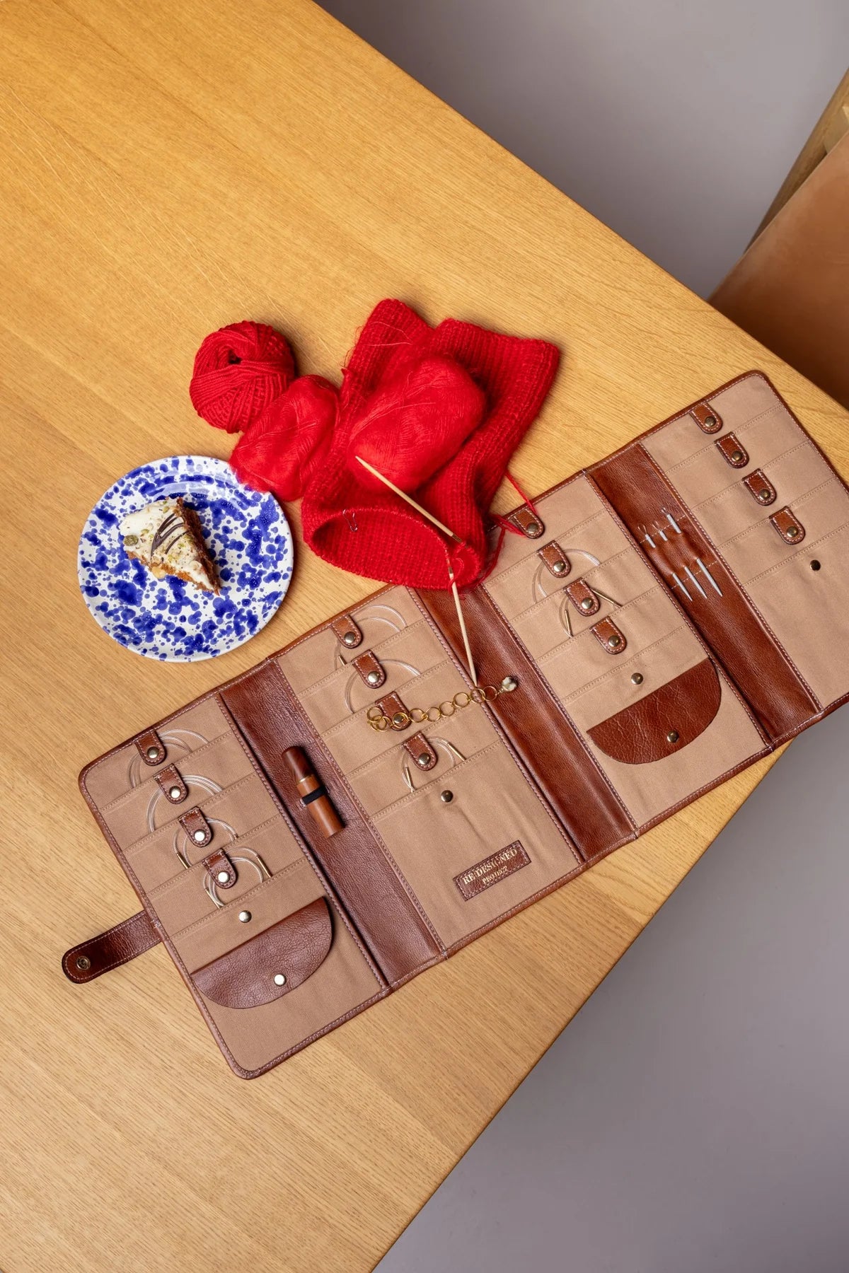 Redesigned Project 82 - Walnut/Gold