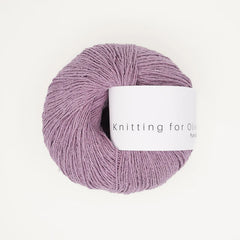 Artichoke purple / Artiskoklilla - Pure Silk