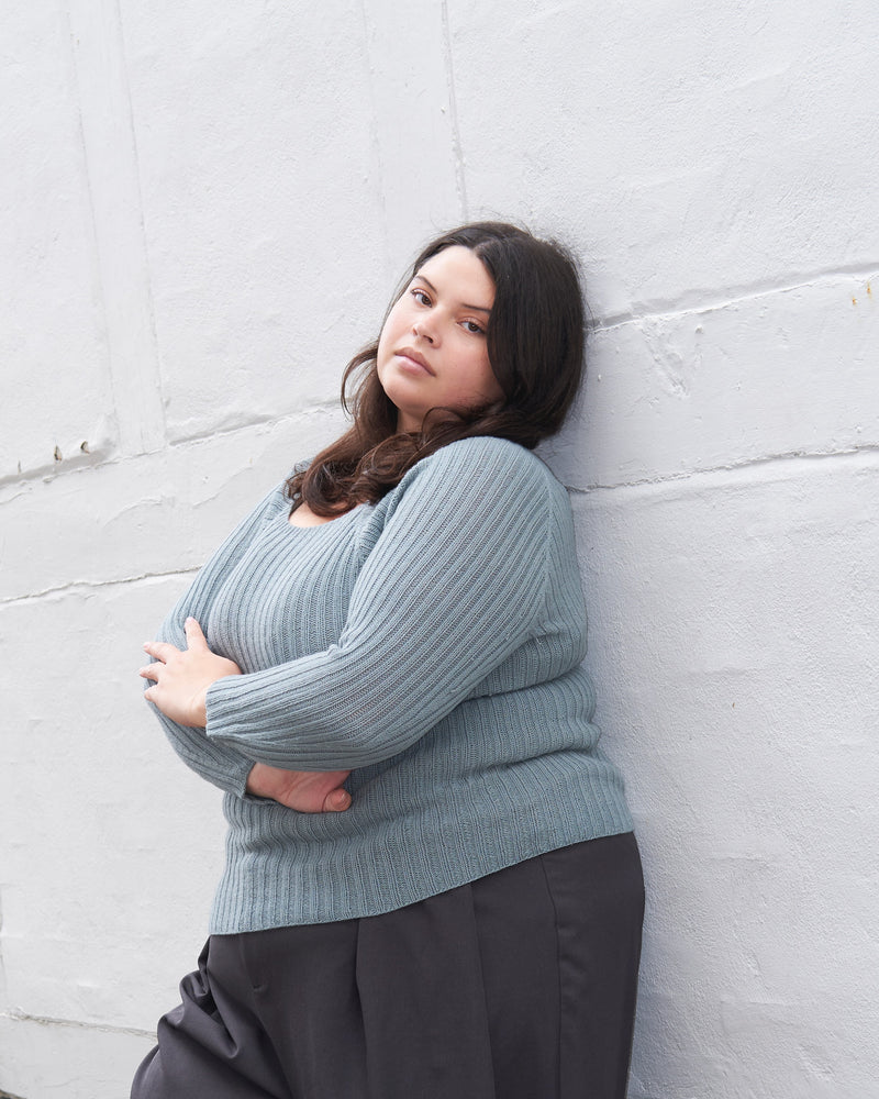 Rib Tee / Merino