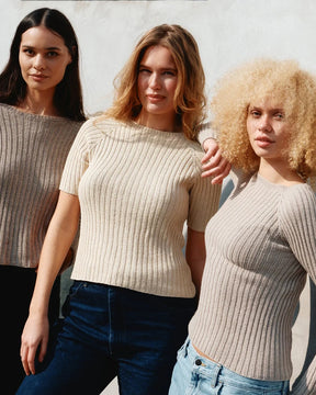 Rib Tee / Merino