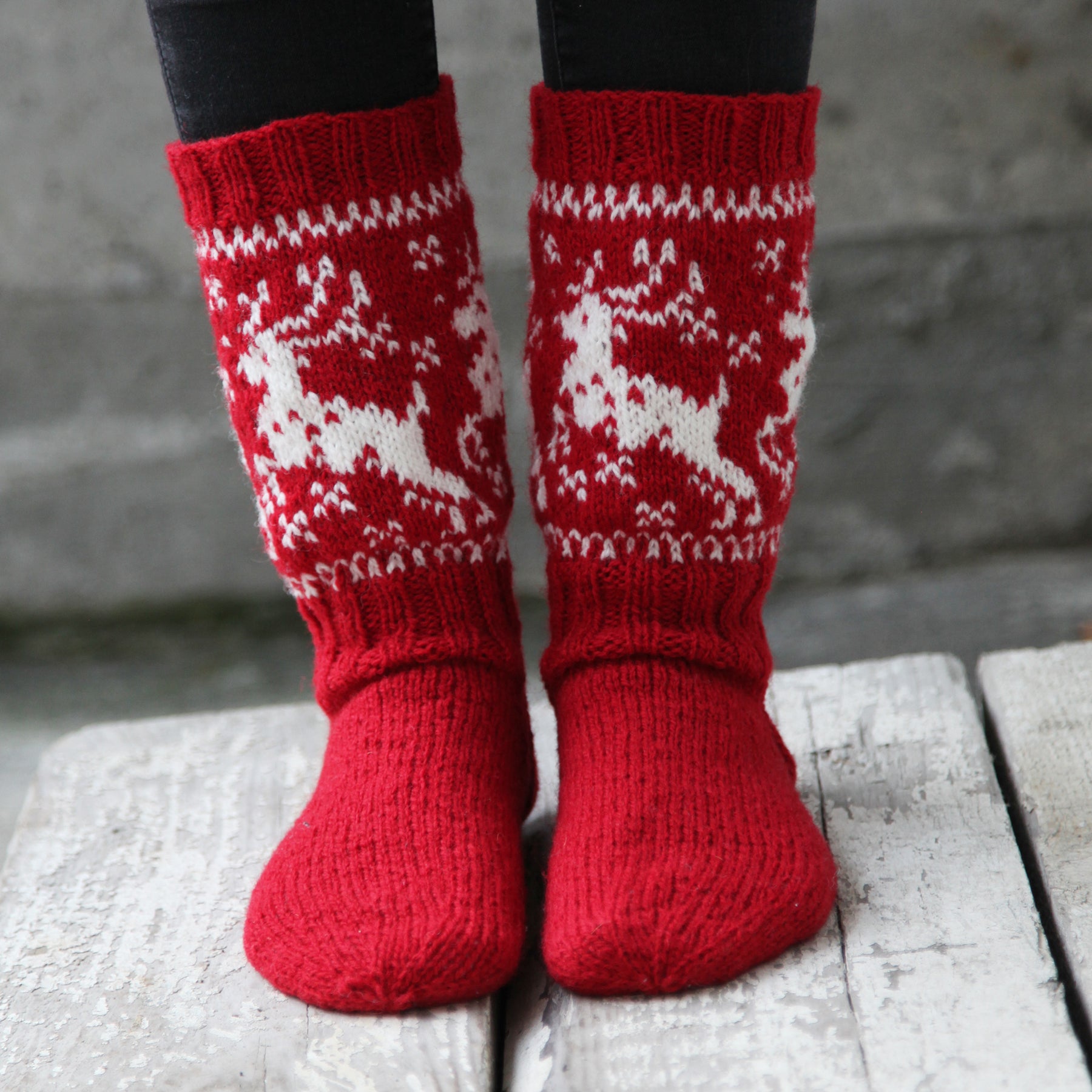 Herringbone sock