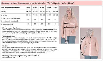 The Collegiate Cruiser Cardi. Peach melange