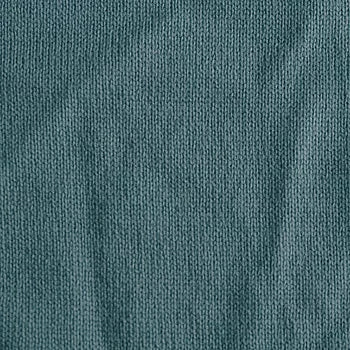 The Neat Knit Jacket. Dusty ocean blue