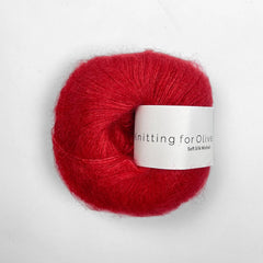 Red Currant / Ribsrød - Soft Silk Mohair