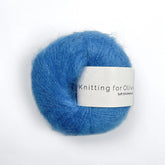 Valmueblå / Poppy Blue- Soft Silk Mohair