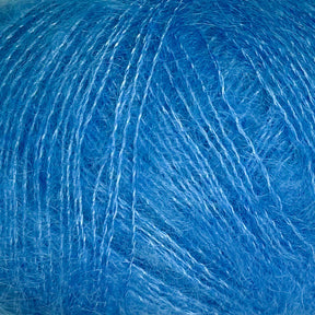 Poppy Blue / Valmueblå - Soft Silk Mohair