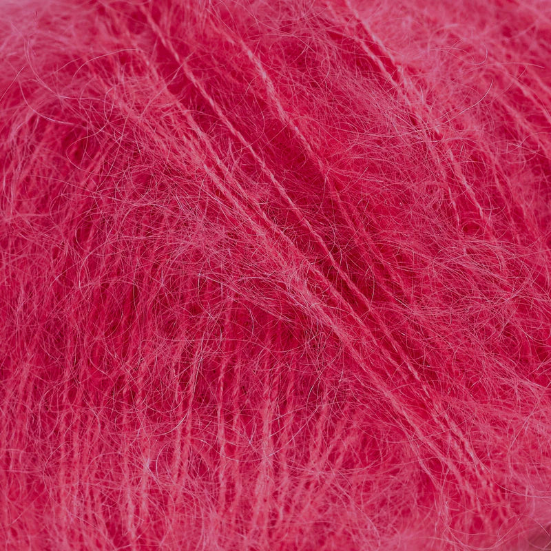 Raspberry red - Soft Silk Mohair