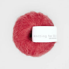 Watermelon / Vandmelon - Soft Silk Mohair