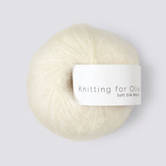 Undyed / ufarvet - Soft Silk Mohair