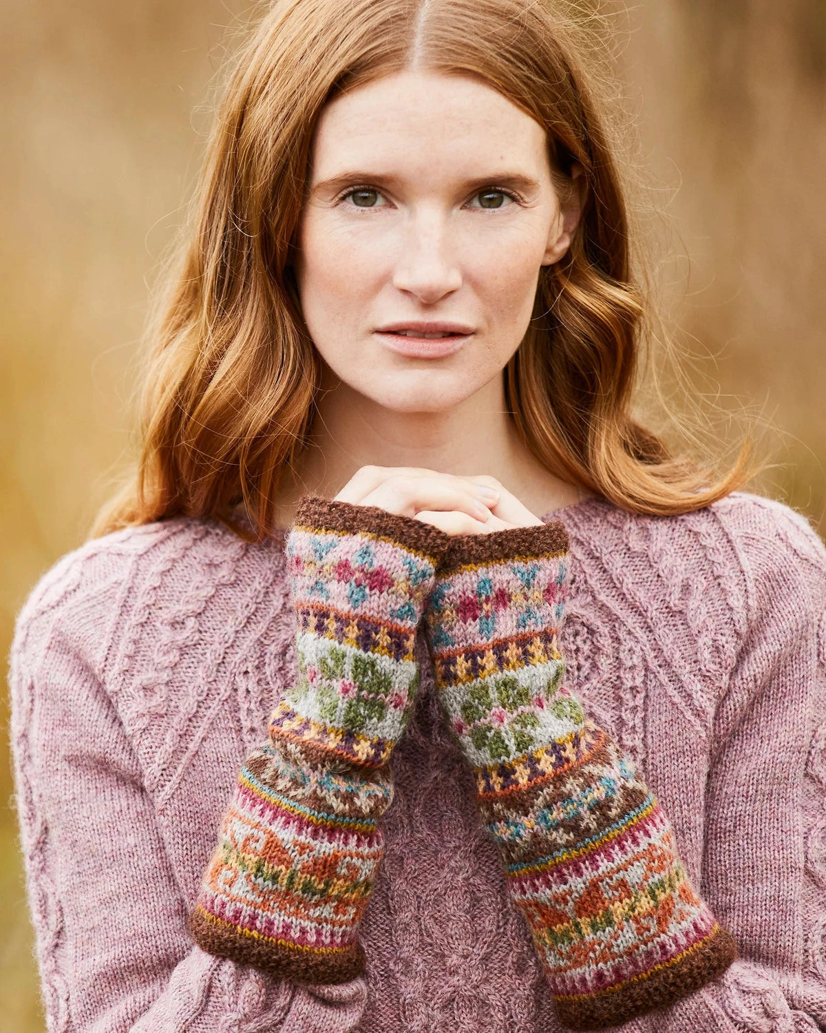 Wensley Fingerless Mittens
