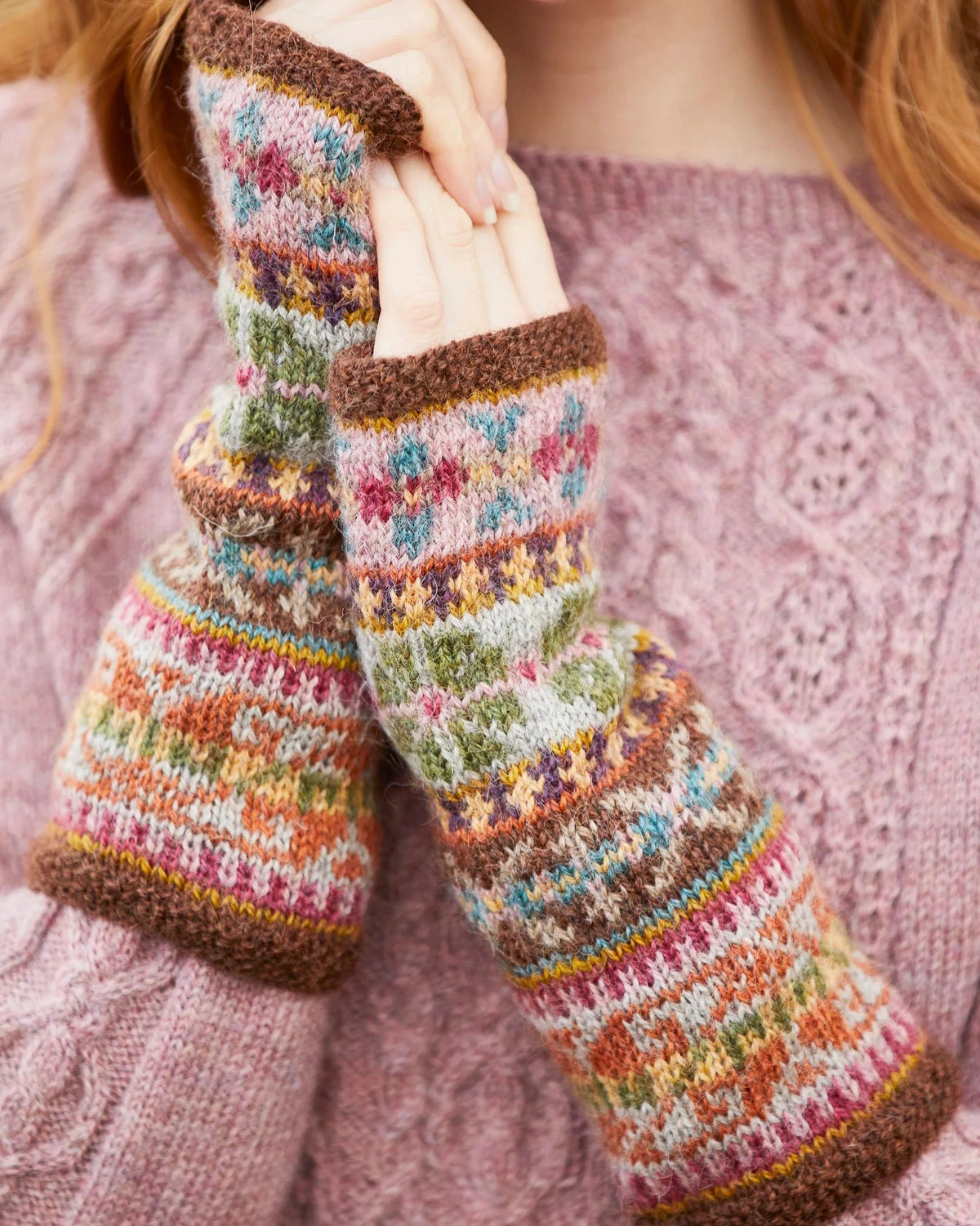 Wensley Fingerless Mittens