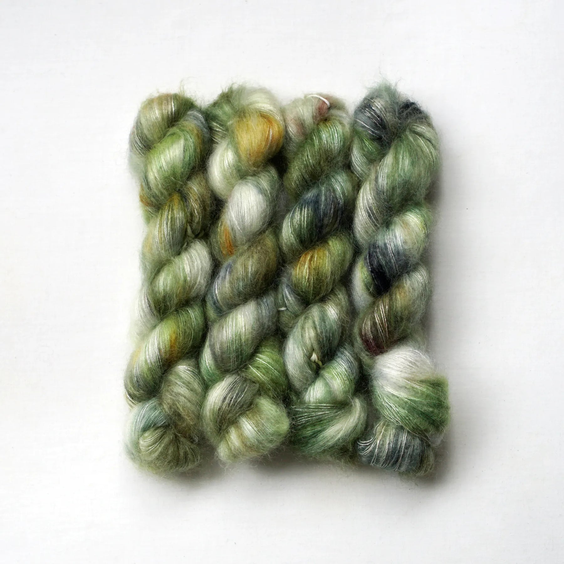 SuperKid Mohair Silk- A doorway in desert - hand dyed