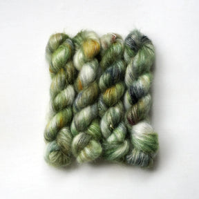 SuperKid Mohair Silk- A doorway in desert - hand dyed