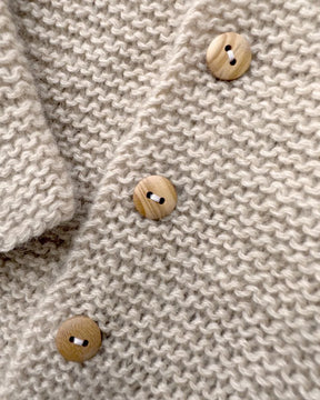 Träknappar 12 mm, 6 st - Petiteknit