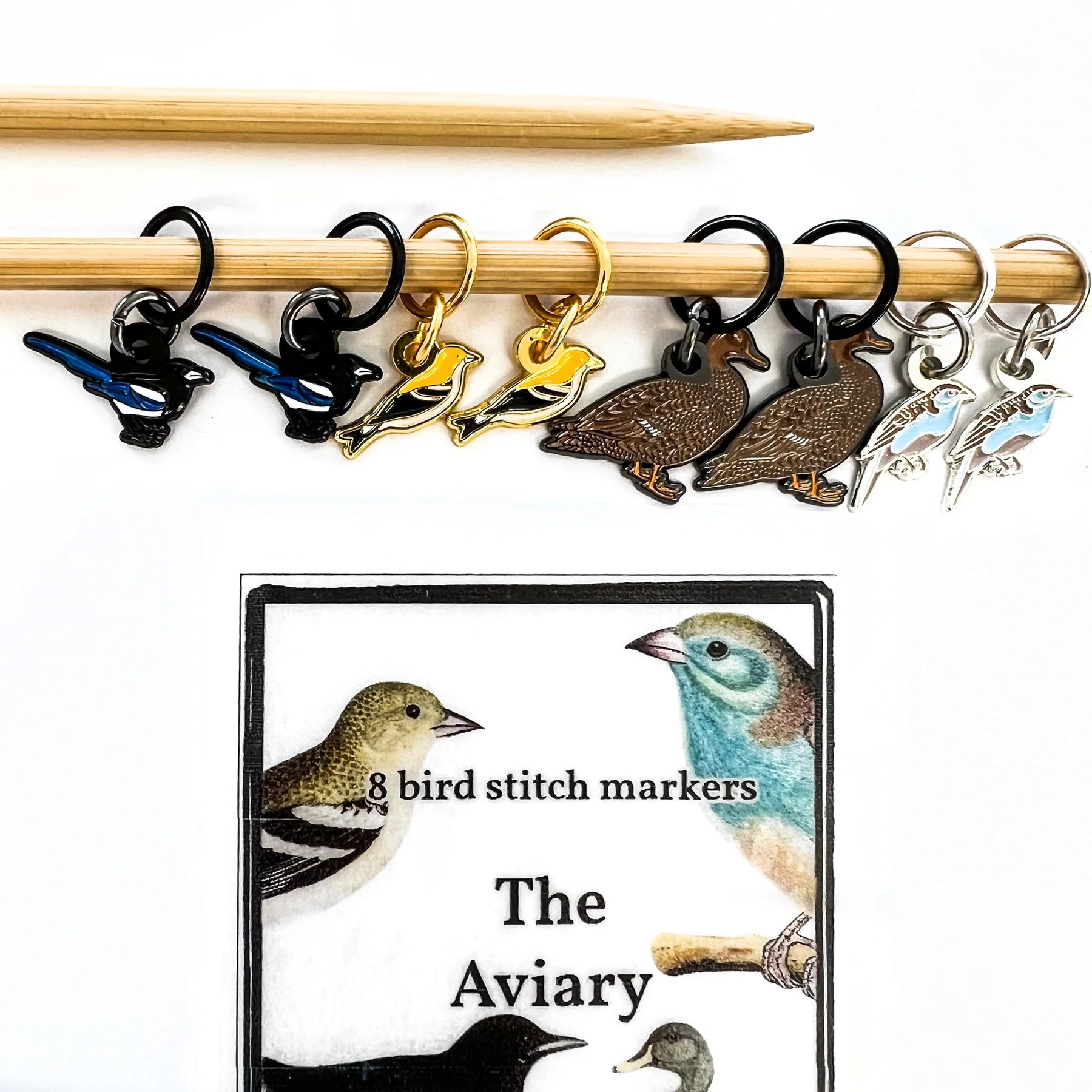 Stitch Markers - Birds