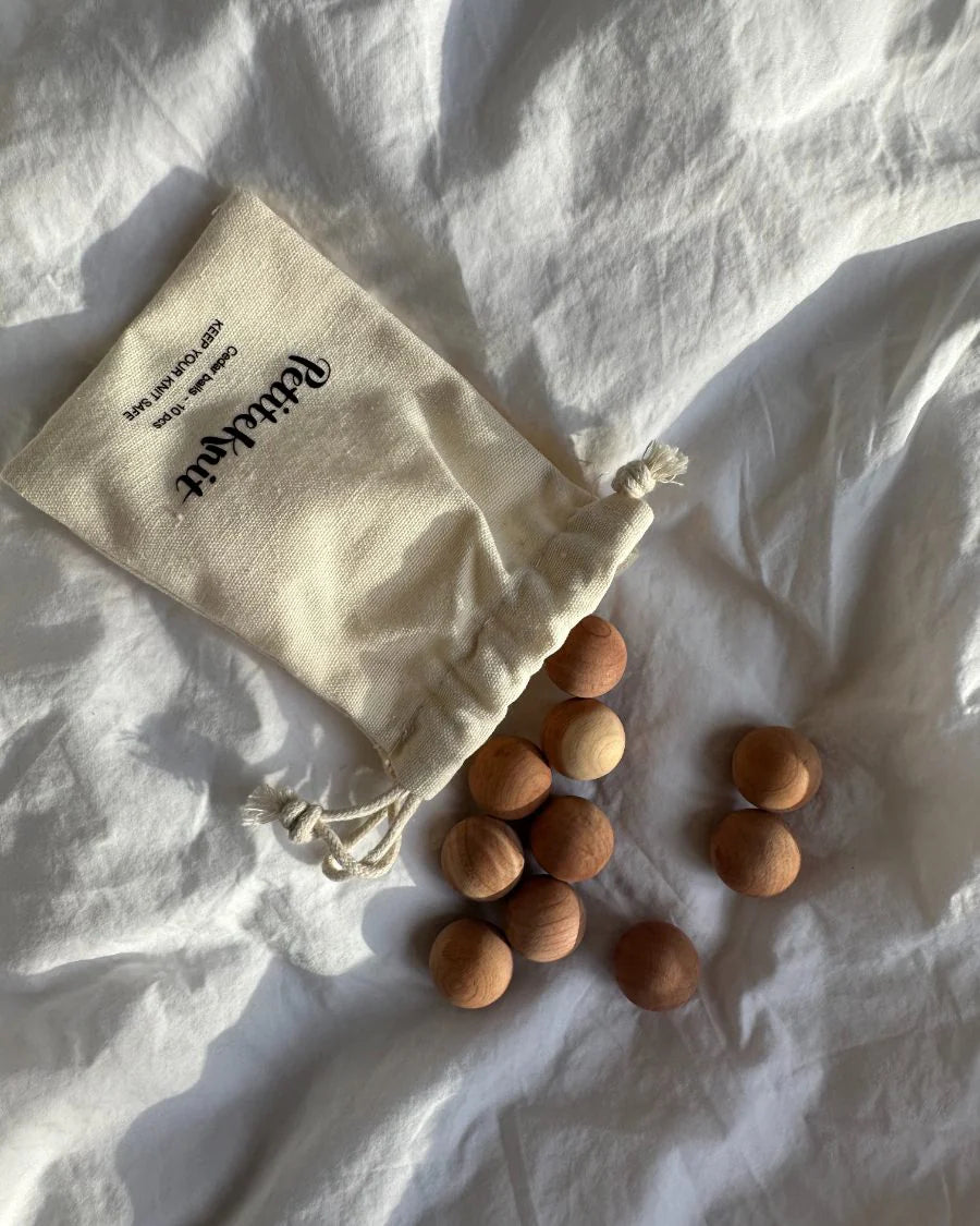 Cederträkulor - Petiteknit