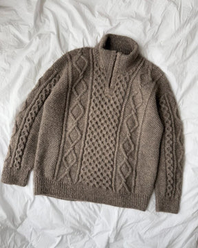 Dagmar Zipper Sweater Man - PetiteKnit