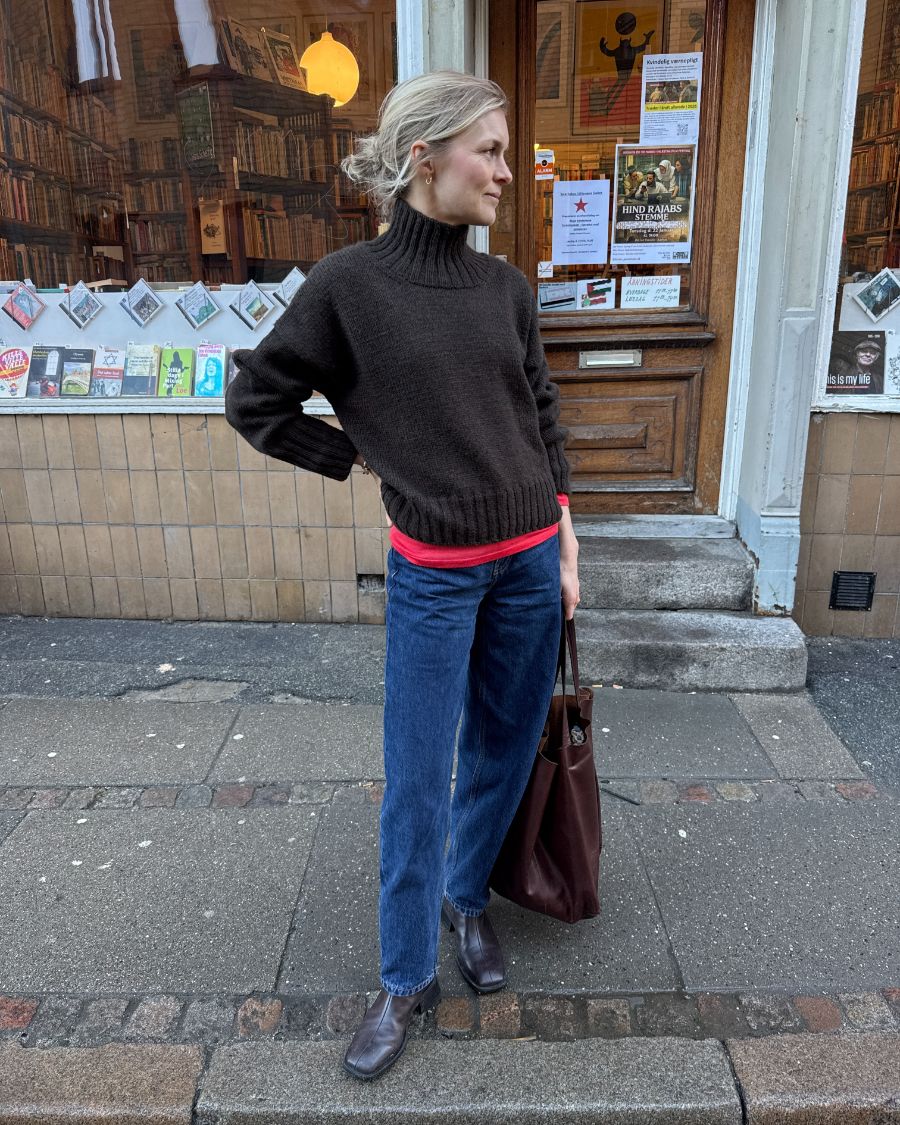 Hannah Sweater O-neck - PetiteKnit