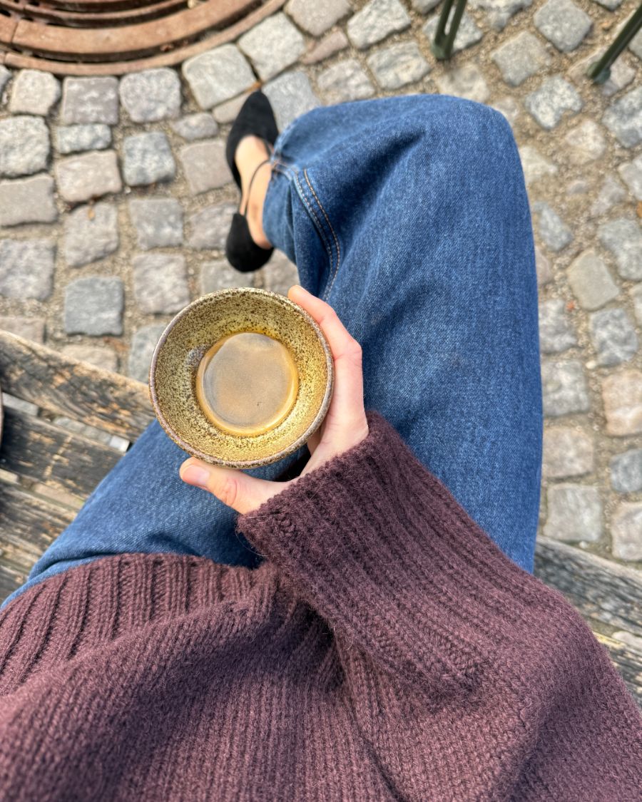 Hannah Sweater V-neck - PetiteKnit