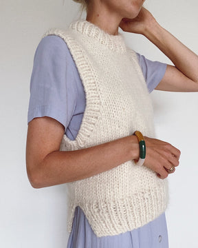 Holiday Slipover- Petite Knit