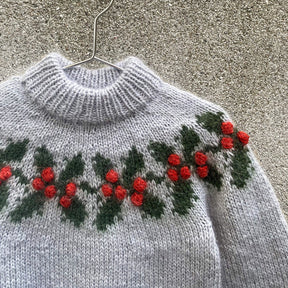 Holly Sweater- Jultröja - Knitting for Olive