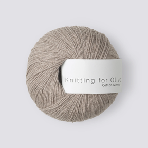 COTTON MERINO - OATMEAL