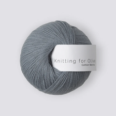 ELEPHANT BLUE - Cotton Merino