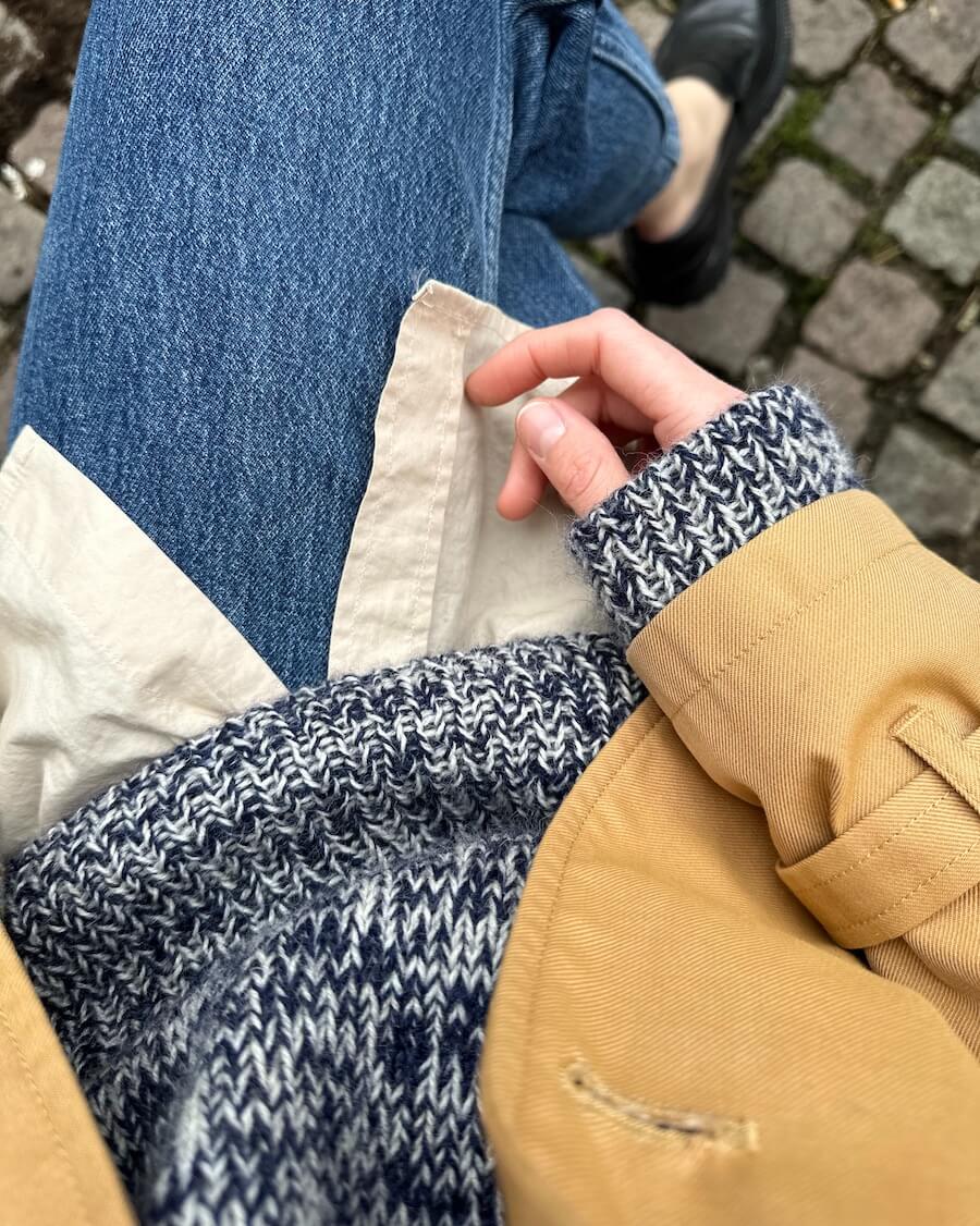 Melange Sweater - PetiteKnit