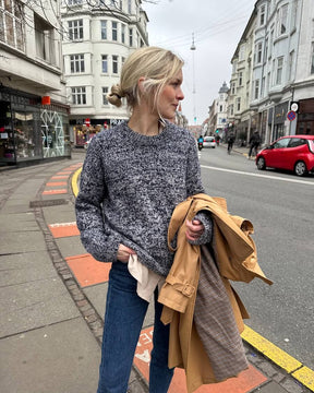 Melange Sweater - PetiteKnit