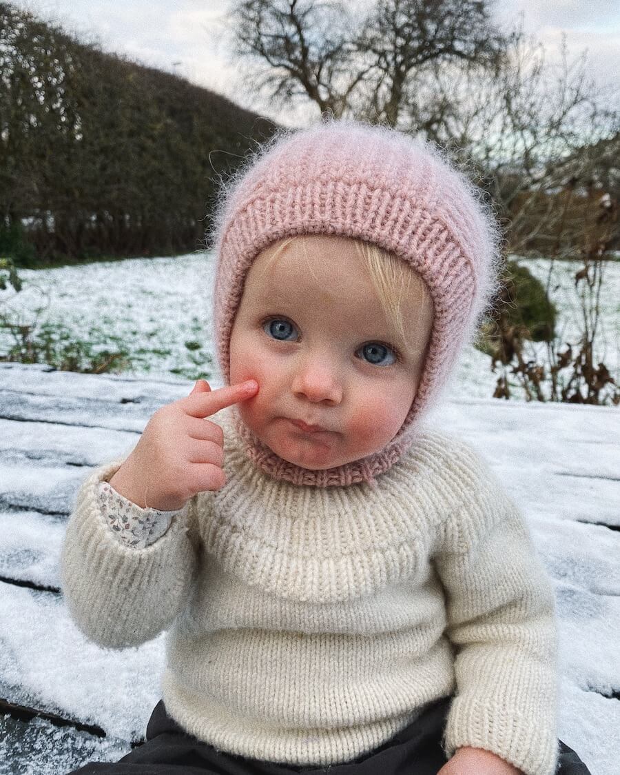 November balaclava Mini - Petiteknit