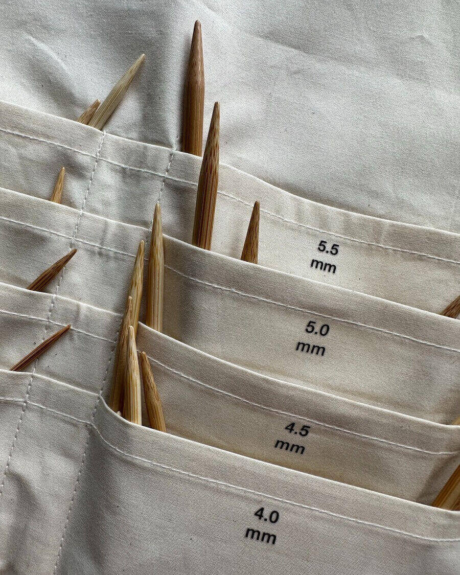 PetiteKnit - Knitter's Needle Case - circular needles