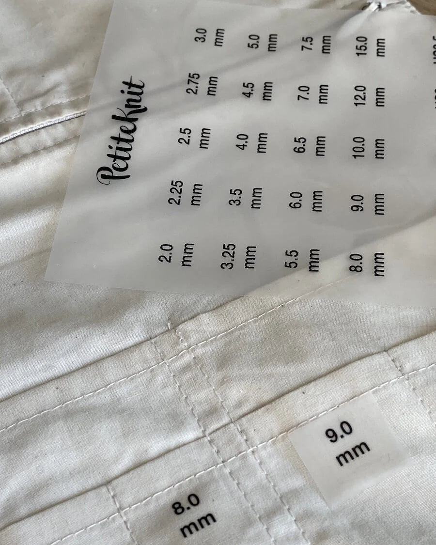 PetiteKnit - Knitter's Needle Case - circular needles