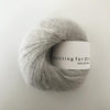 Pearl Gray / Perlegrå - Soft Silk Mohair