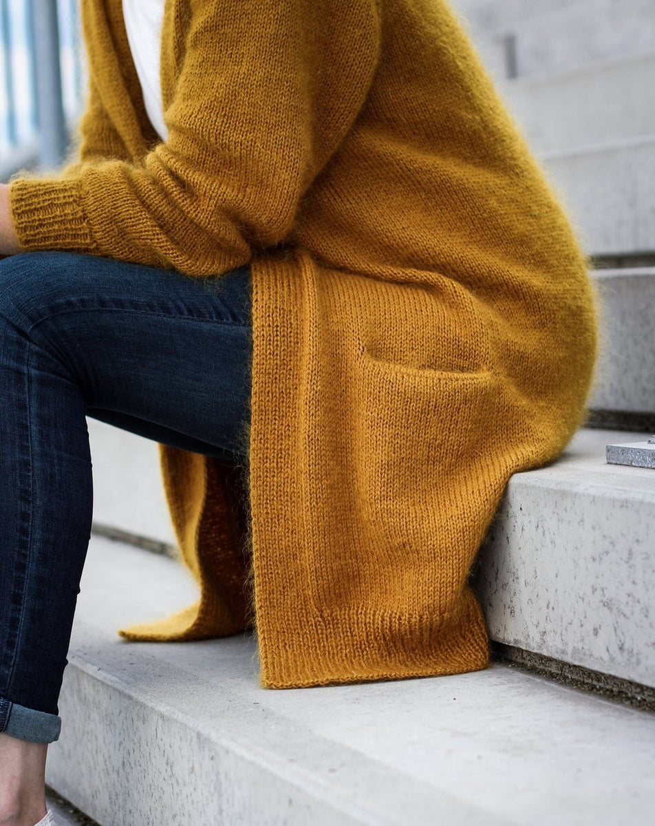 No Frills Cardigan PetiteKnit